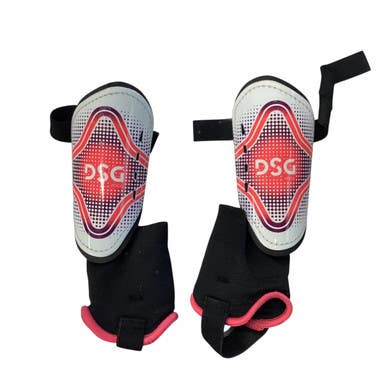 Used Dsg Soccer Shin Guards Junior White SM 11760-S000080596