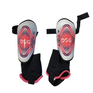 Used Dsg Soccer Shin Guards Junior White SM 11760-S000080596
