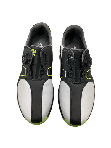 Used Adidas 360 TRAXION BOA Mens Golf Shoes White Senior 11 11613-S000166156