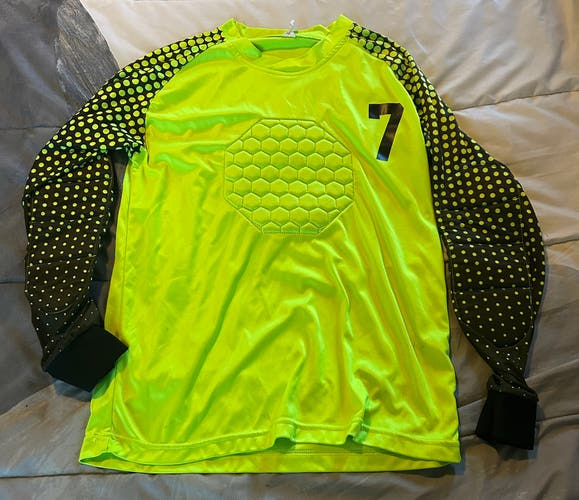 Soccer goalkeeper jersey adult medium