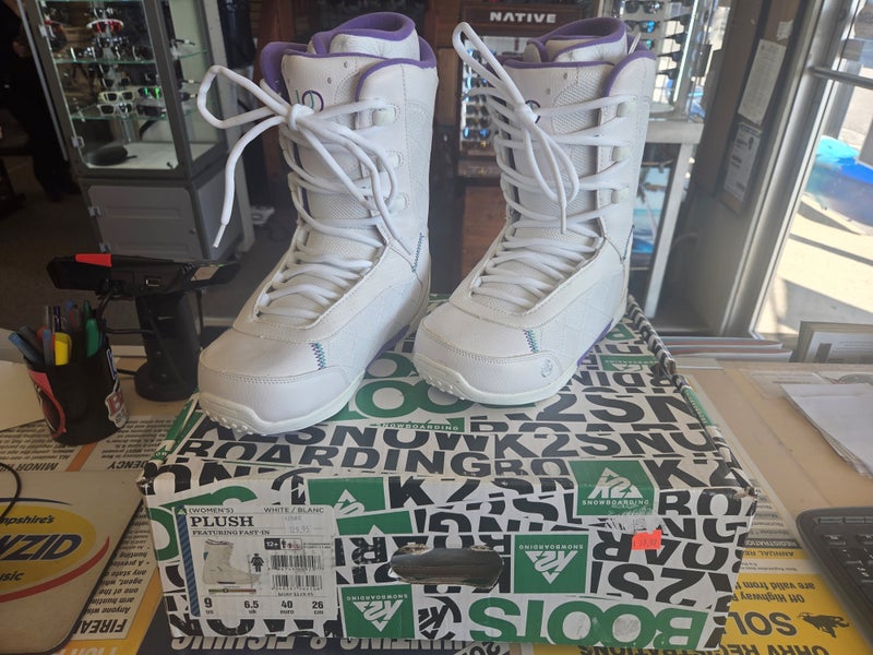 Women's Size M 8.0 (W 9.0) K2 Snowboard Boots Medium Flex Freeride (New)