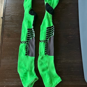 Neon green Rinat over the knee Goalkeeper adult soccer socks