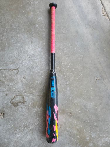 2023 DeMarini Zoa Glitch Composite Bat (-8) 23 oz 31" (Used)