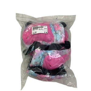 Used GIRLS PAD SET Bike Shin Guards Pink SM 11347-S000253503
