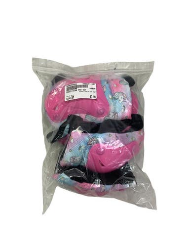 Used GIRLS PAD SET Bike Shin Guards Pink SM 11347-S000253503