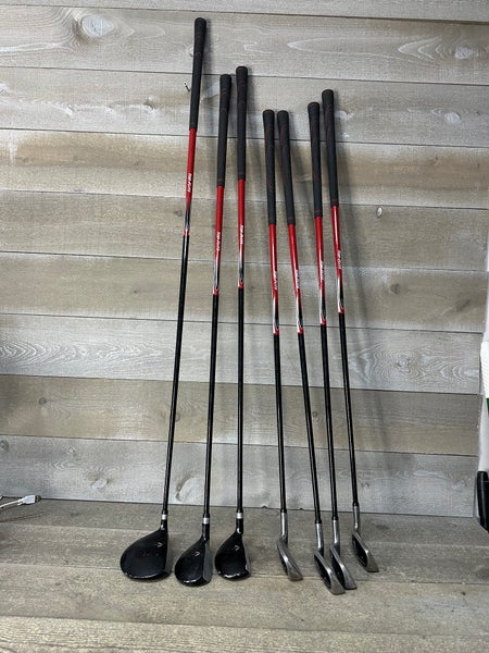 Top Flite XL Hybrid Iron Set 3 4 5 Hybrid 6-7-8-9 RH Senior A Flex Graphite