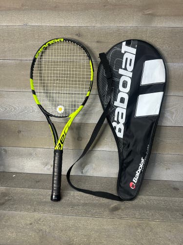 Babolat Pure Aero 1 Fsi Spin 1 Size #2 4 1/4" Grip With Cover 27"