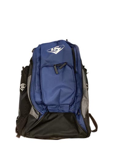 Used Louisville Slugger BAT BAG BB/SB Player Carry Bag Navy Blue 11884-S000051057