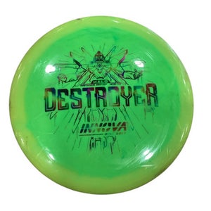Used Innova DESTROYER Disc Golf Driver Green 11884-S000051059