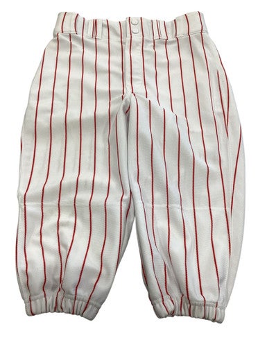 Used Champro TRIPLE CROWN KNICKER RED STRIPE BB/SB Pant Mens White SM 11884-S000051048