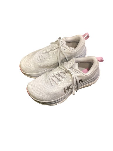 Used Hoka Running/X-Train Shoes W White Senior 9.5 11884-S000050994