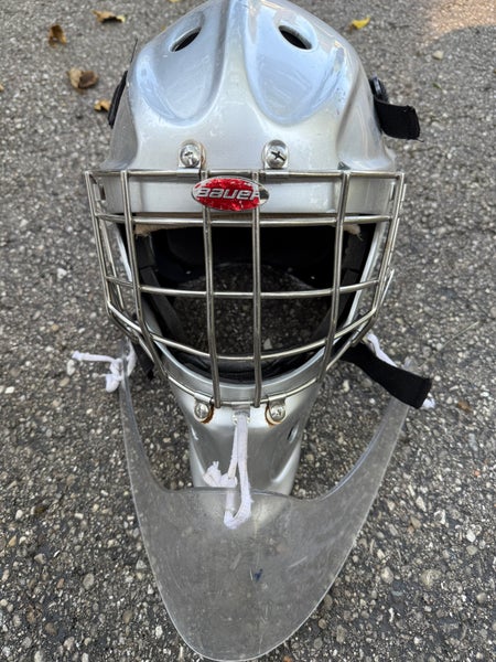 Senior Bauer Goalie Mask (Used)