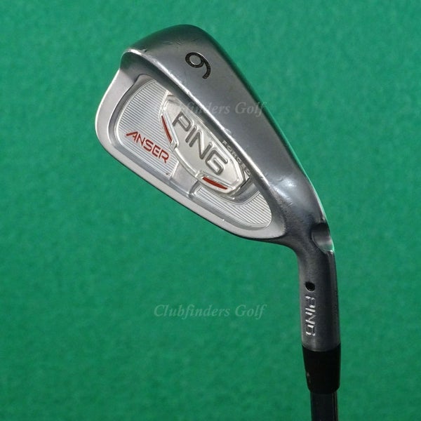 Ping Anser Forged Black Dot Single 6 Iron Project X 6.0 Steel Stiff