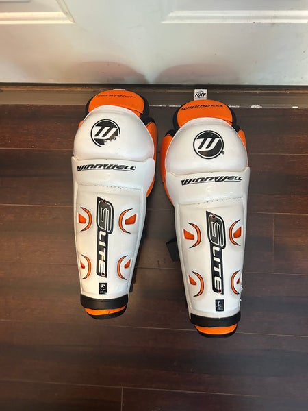 Junior Winnwell 12" Shin Pads (Used)