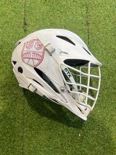 Cornell White STX Rival Helmet (Used)