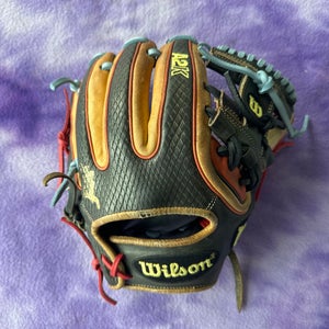 Brown Wilson A2K Datdude RH Infield Baseball Glove 11.5" (Used)
