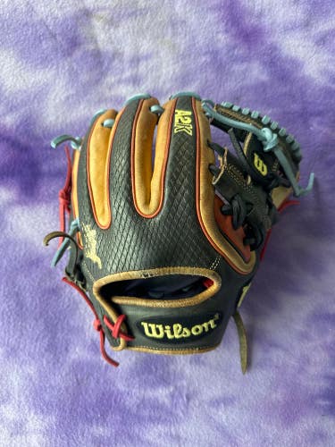 Brown Wilson A2K Datdude RH Infield Baseball Glove 11.5" (Used)