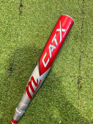 2023 Marucci CAT X Composite Bat USSSA Certified (-5) Composite 25 oz 30" (Used)