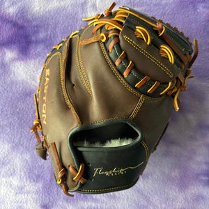 Brown Easton Flagship RH Catcher's Baseball Glove 33.5" (New)