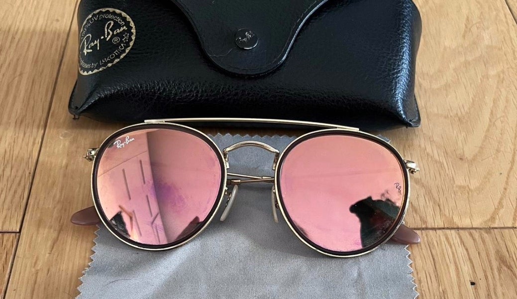 Ray-Ban Round Double Bridge 51mm Unisex  Sunglasses