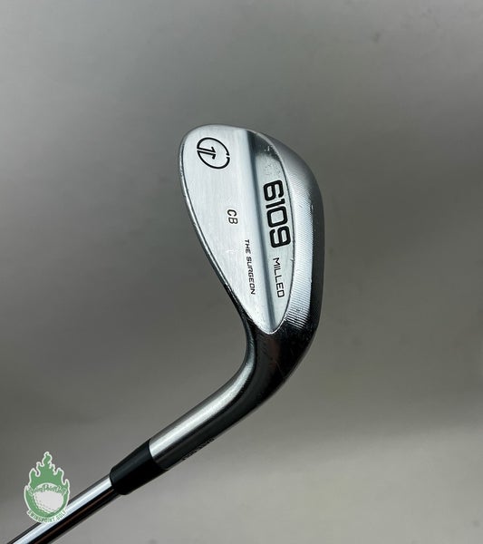 Used Right Handed Gabe Golf The Surgeon 61*-09 S400 Stiff Flex Steel Golf Club