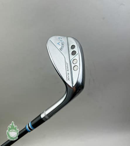 Right Handed Callaway Jaws Raw S Grind Chrome Wedge 54*-10 Stiff Steel Golf