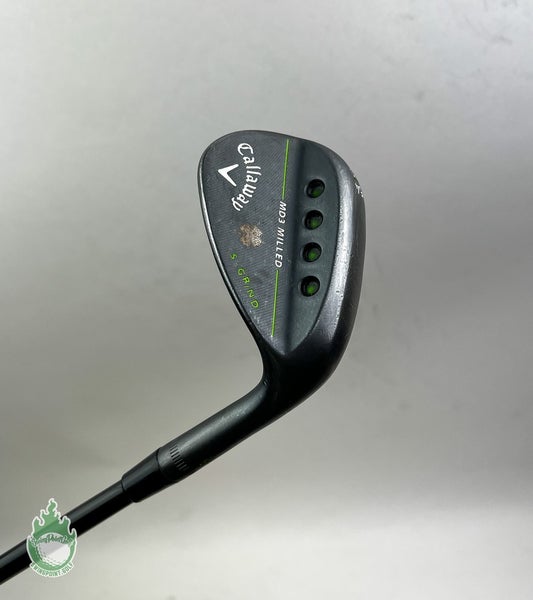 Used Callaway MD3 Black Milled S Grind Wedge 54*-10 Stiff Flex Steel Golf Club
