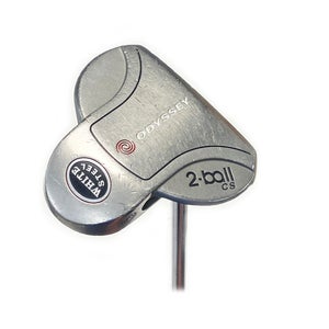 Odyssey White Steel 2-Ball Center Shaft 34" Putter