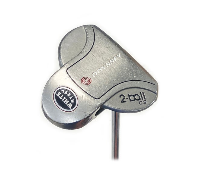Odyssey White Steel 2-Ball Center Shaft 34" Putter