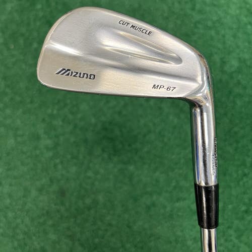 Mizuno MP 67 Single 6 Iron Men's Right Hand S300 Stiff Flex Steel Shaft