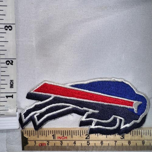 Buffalo Bills Iron-On or Sewn-On Embroidered Patch NFL Football