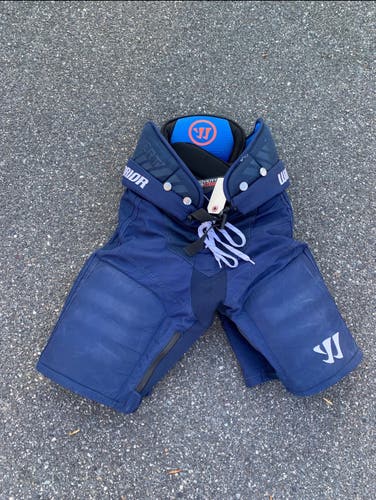 Warrior Covert QR Edge Hockey Pants | Junior Medium - Navy Blue