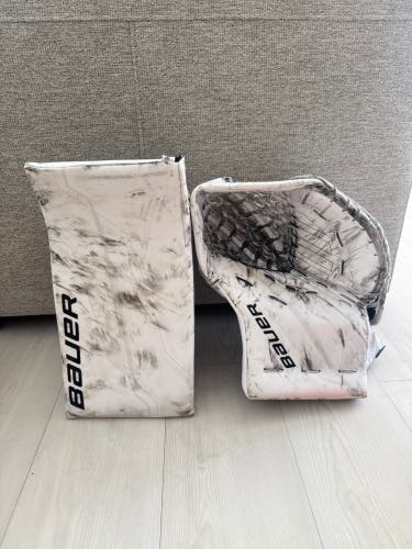 Bauer Shadow Glove And Blocker
