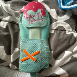 Blue Senior  Sliding Mitt (Used)