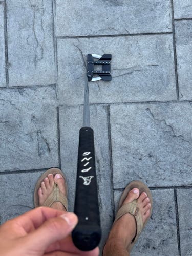 Black Men's Ping Mallet Right Handed Putter (Used)