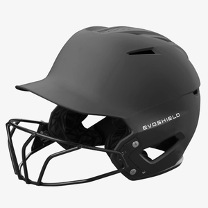 Evoshield XVT 2.0 Matte Batting Helmet Softball Facemask Charcoal XS