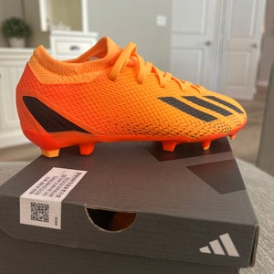 Orange Unisex 2.5Y (Big Kids / Youth) Adidas x speedportal Cleats (New)