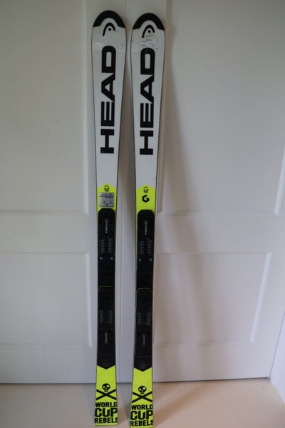 2018 HEAD 156 cm Racing World Cup Rebels i.SL Team Skis Without Bindings (Used)