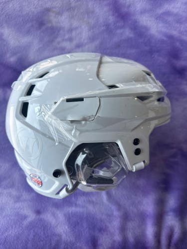 White Large Warrior Covert CF 100 Helmet (New)