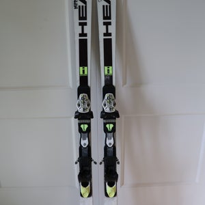 2019 HEAD 151 cm Racing World Cup Rebels i.GS RD Skis With Bindings Max Din 11 (Used)