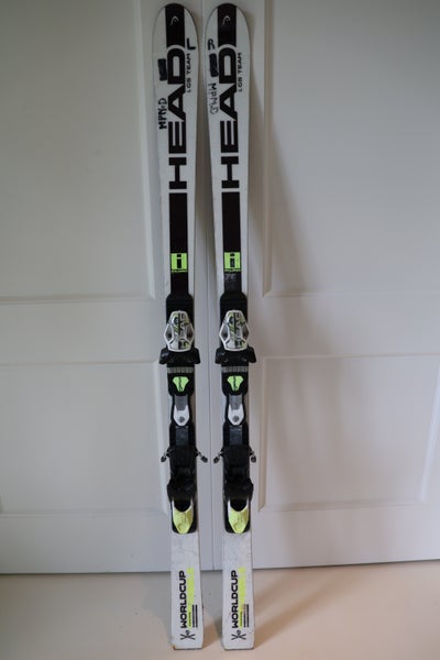 2019 HEAD 151 cm Racing World Cup Rebels i.GS RD Skis With Bindings Max Din 11 (Used)