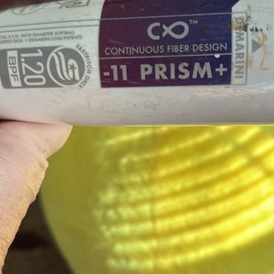 2025 DeMarini Prism+ Composite Bat (-11) 17 oz 28" (Used)