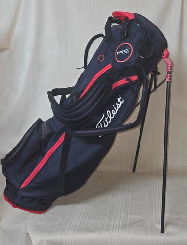 Titleist PLAYERS 4 CARBON Black/Red PLEASE READ MISSING FRONT POCKET