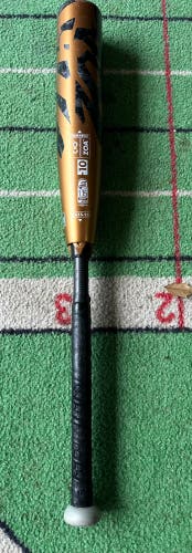 2022 DeMarini Zoa Composite USSSA Certified Bat (-10) 18 oz 28" (Used)