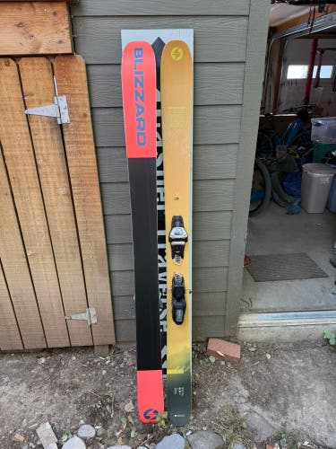 Powder Blizzard  186 cm Rustler 11 Skis (Used)