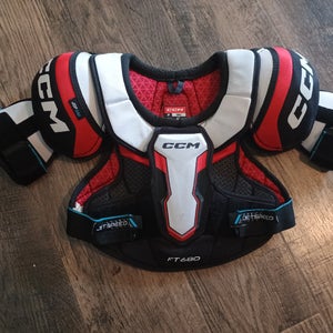 Small Junior CCM Jetspeed FT680 Shoulder Pads (Used)