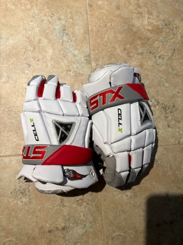 STX Cell V Lacrosse Gloves Large (New)