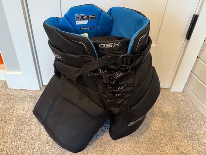 Junior L/XL Bauer GSX Hockey Goalie Pants (Used)