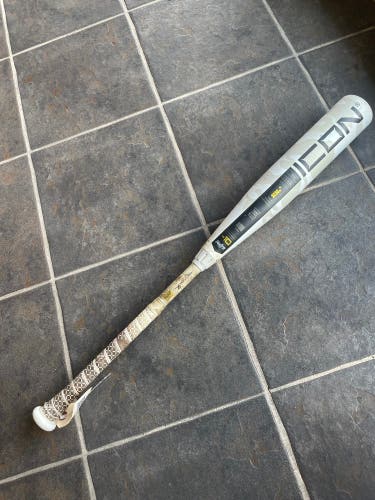 2025 Rawlings Icon Composite Bat USSSA Certified (-10) Composite 20 oz 30" (CRACKED)