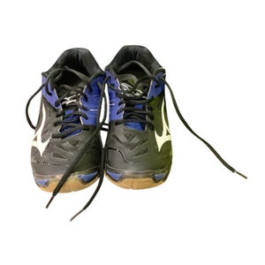 Used Mizuno Basketball Shoes W Navy Blue Senior 9 11686-S000045124